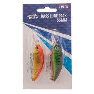 Jarvis Walker Bass Lure 2 Pack 55 mm