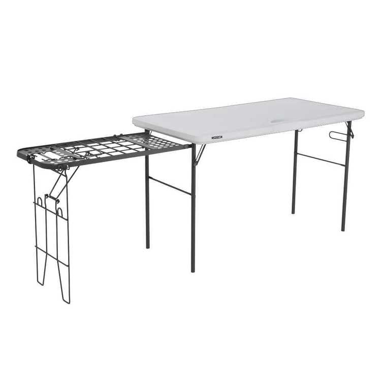 Lifetime Camp Table With Stove Stand