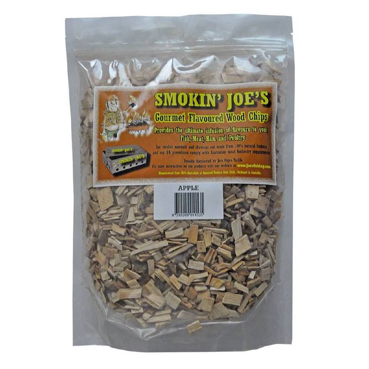 Smokin Joe's Gourmet Flavoured Wood Chips 400g Bag