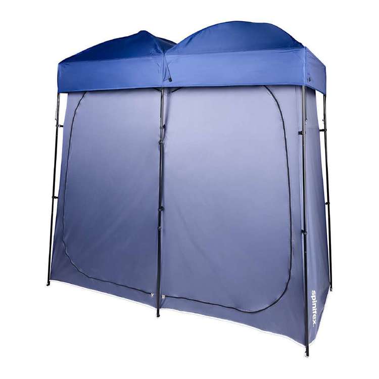 Spinifex Deluxe Double Shower / Toilet Tent Blue Double