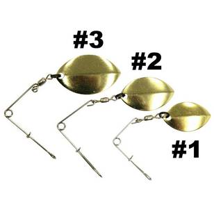 Tackle Tactics Tribe Olympic Jig Spinner Pack Gold