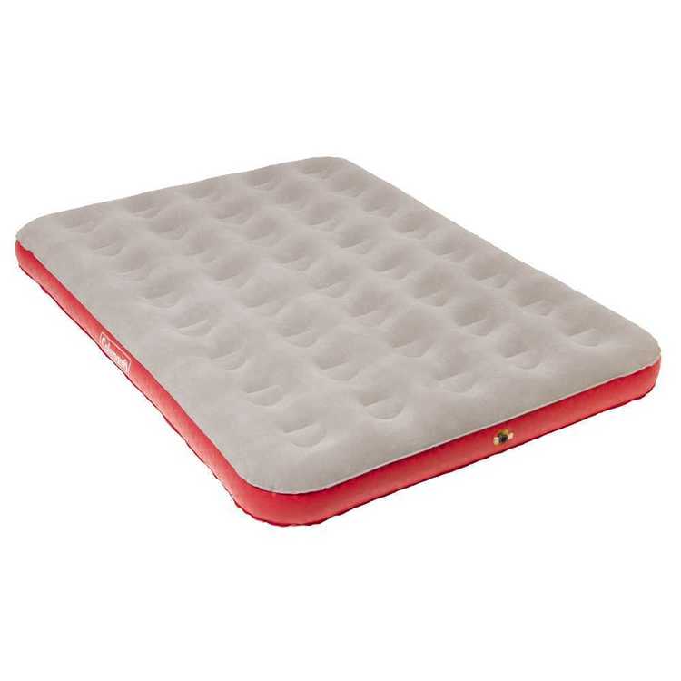 Coleman Quickbed Plus Airbed Grey & Red
