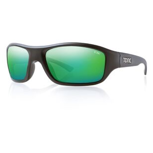 Tonic Evo Sunglasses Matte Black & Green Mirror