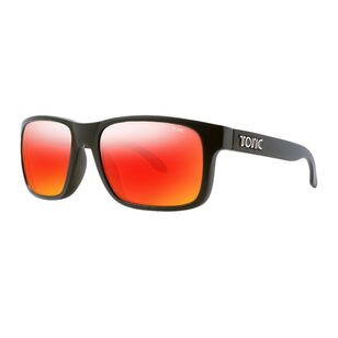 Tonic Mo Sunglasses Matt Black & Red Mirror