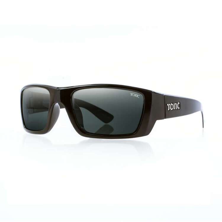 Tonic Rise Sunglasses Shiny Black & Photochromic Grey