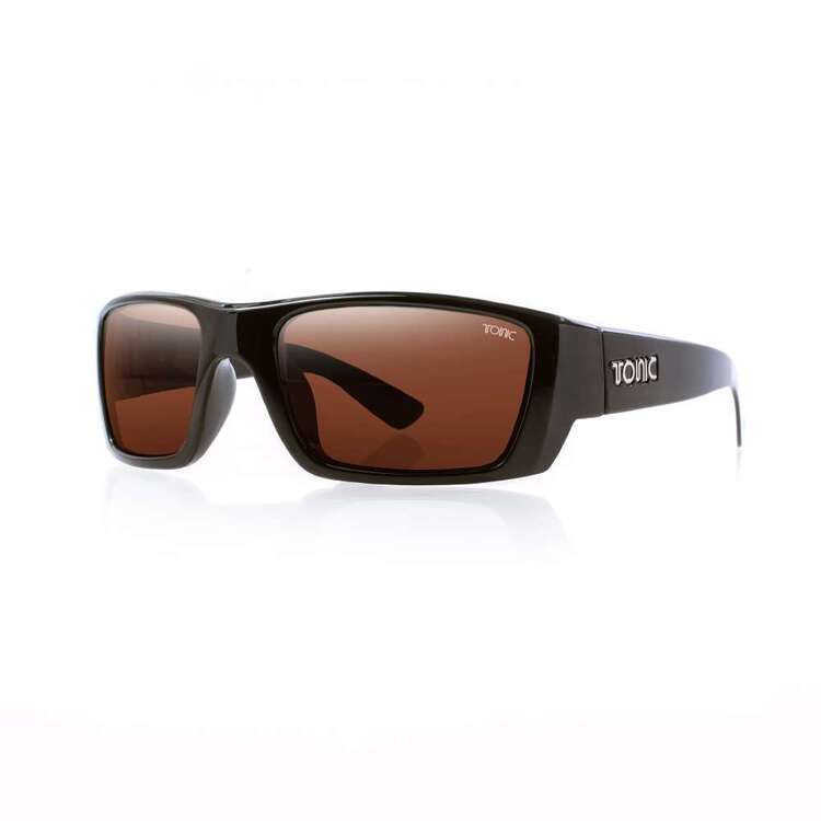 Tonic Rise Sunglasses Shiny Black & Photochromic Copper