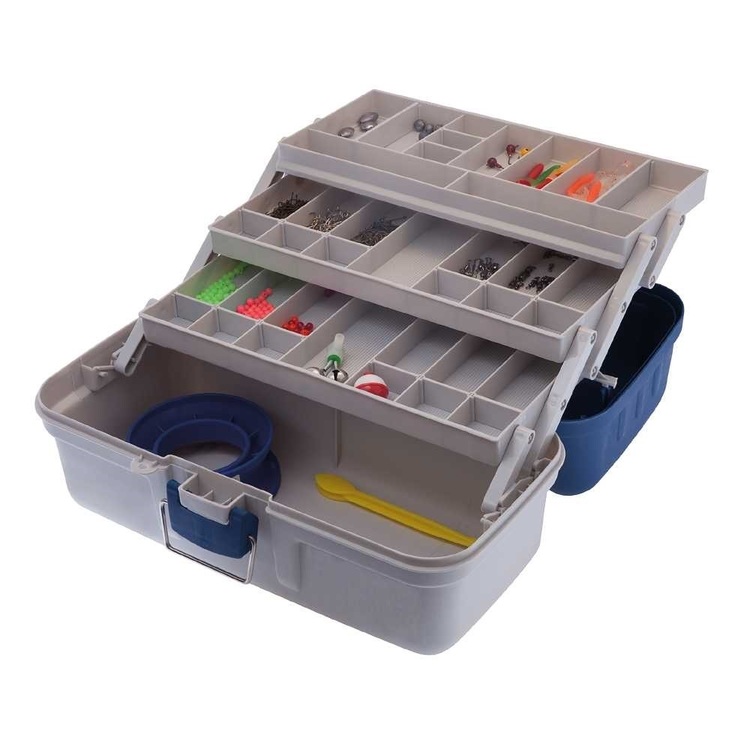 Best Sale 500 Piece Fishing Tackle Box Kit Jarvis Walker In - Foto 9