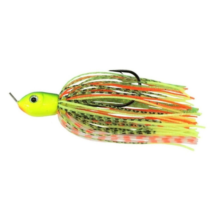 Tackle Tactics Tribe Spin Doctor Spinnerbait Lure Fire Tiger Flame 1/4 oz