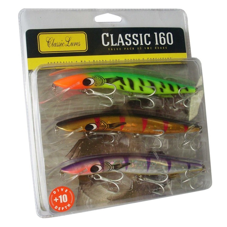 Classic 160 +10 Lure Pack 160 mm