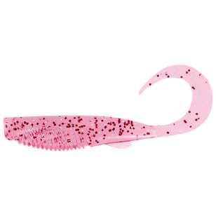 Squidgies Bio Wriggler UV Lure UV Pink Glitz 100 mm