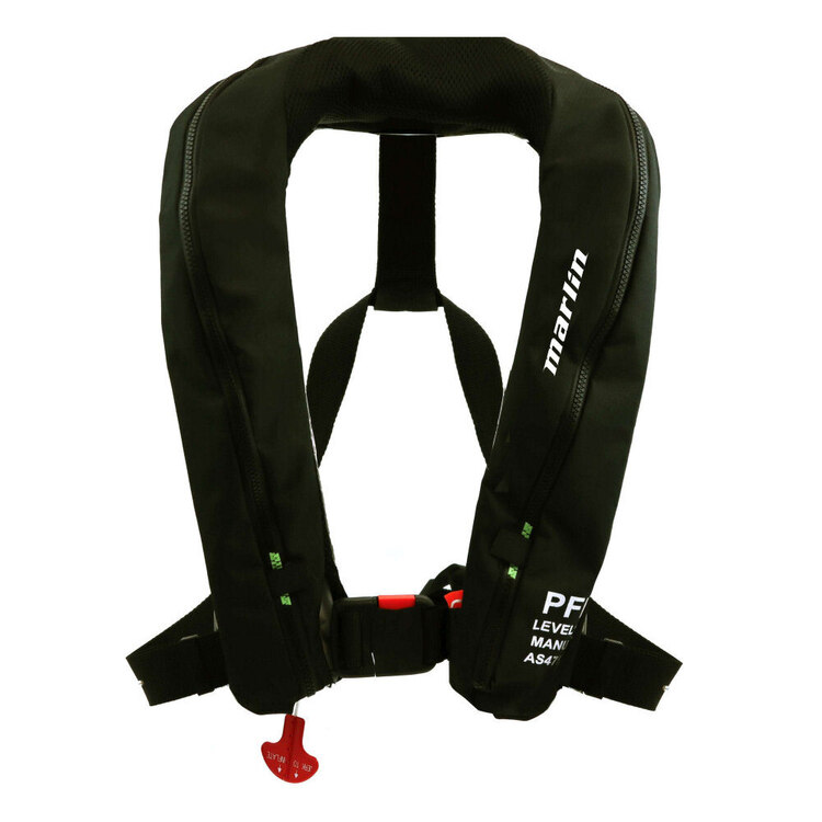 Marlin Adults' Inflatable 360D Manual L150 PFD Black