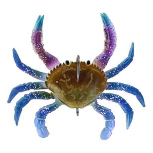 Chasebaits Smash Crab Jnr Lure Blue Swimmer 75 mm