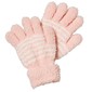 Cape Kids' Coco Textured Stripe Glove Blush & Cream One Size Fits Most