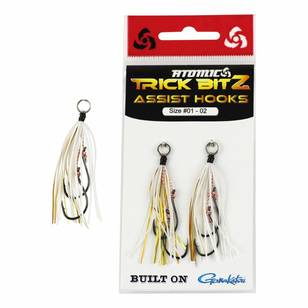 Atomic Trick BitZ Assist Hooks Pack White & Gold