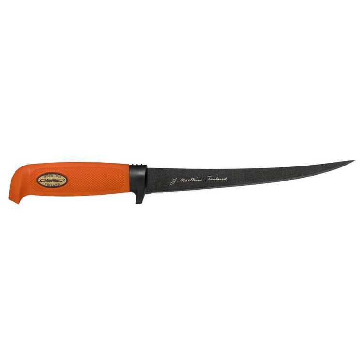 Marttiini Martef Coated 7.5" Knife with Orange Sheath