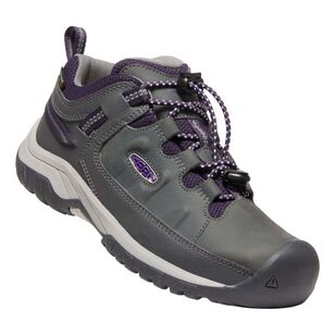Keen Youth Targhee Waterproof Low Hiking Shoes Magnet Tillandsia Purple