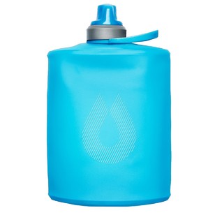 Hydrapak Stow Water Bottle Malibu Blue 1l