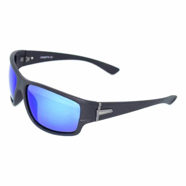 Mangrove Jack's North Bank Sunglasses Black / Blue Revo