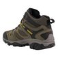 HI-TEC Men's Ravus Vent Lite Mid Waterproof Hiking Boots Smokey Brown & Taupe Gold