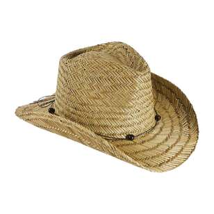 Cape Men's Cowboy Hat Natural One Size Fits Most