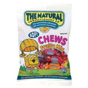 The Natural Confectionary Co. Fruit Chews 180 g Pack