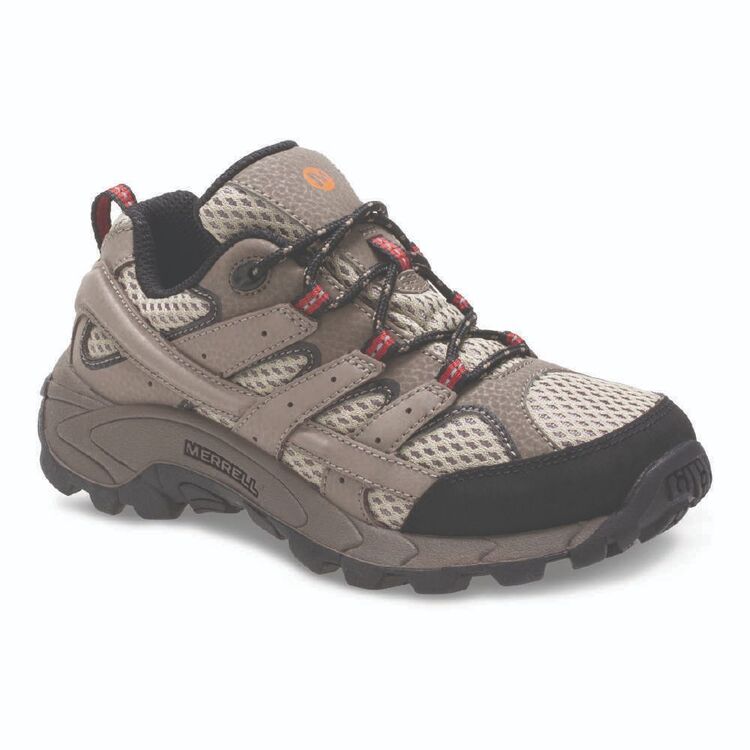Merrell Kids' Moab 2 Lace Low Hiking Shoes Brown