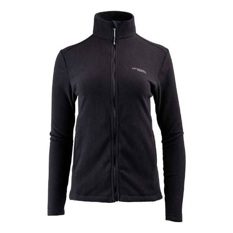 Mountain Designs Women's Navis Full Zip Fleece Jacket Black