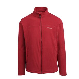 Men's Bruck Full Zip Fleece Jacket Tibetan Red