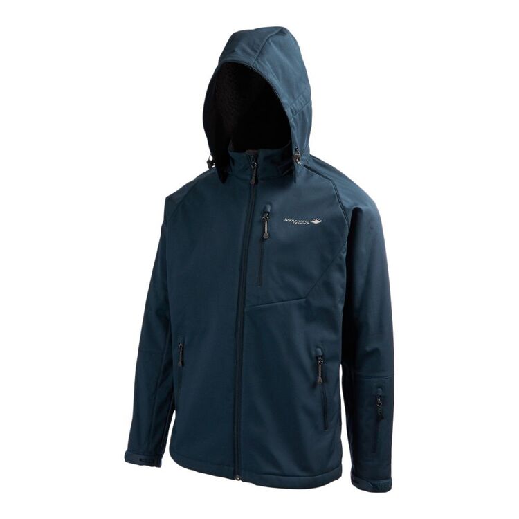 Mountain Designs Men's Perisher Softshell Jacket Navy Large