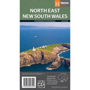 Hema North East New South Wales Map Multicoloured