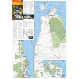 Hema Cape York Map Multicoloured