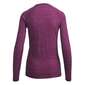 Mountain Designs Women's Merino Blend Long Sleeve Stripe Top Purple Stripe