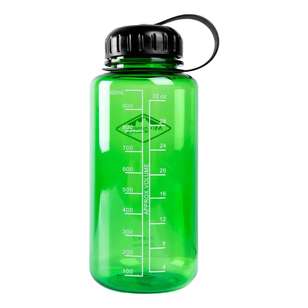 Mountain Designs Tritan Water Bottle Green 1l