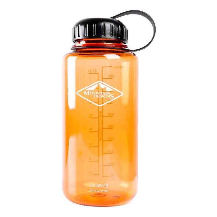 Mountain Designs Tritan Bottle Orange 1 L