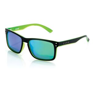 Carve Goblin Sunglasses Matt Black Green & Polar Green Iridium