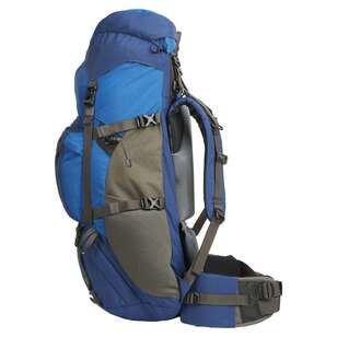 Mountain Designs Trekker 65L Hiking Pack Estate Blue 65 L