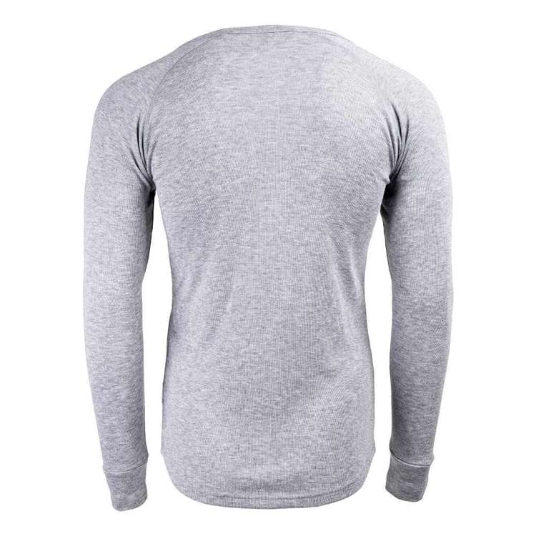 Mountain Designs Adults' Unisex Polypro Long Sleeve Top Charcoal