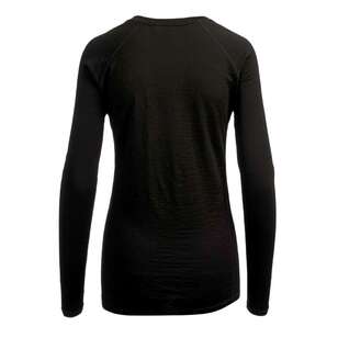 Mountain Designs Women's Merino Long Sleeve Top Black