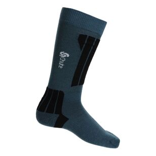 Chute Tech Ski Snow Socks Star Gazer & Black 6 - 10