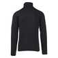 Gondwana Men's Full Knit Fleece Jacket Black Marle