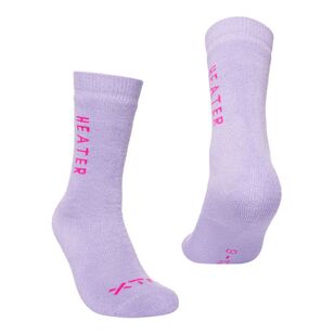 XTM Kids' Heater Socks Lavender