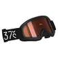 37 Degrees South Kids' Curve Frame Snow Goggles Black