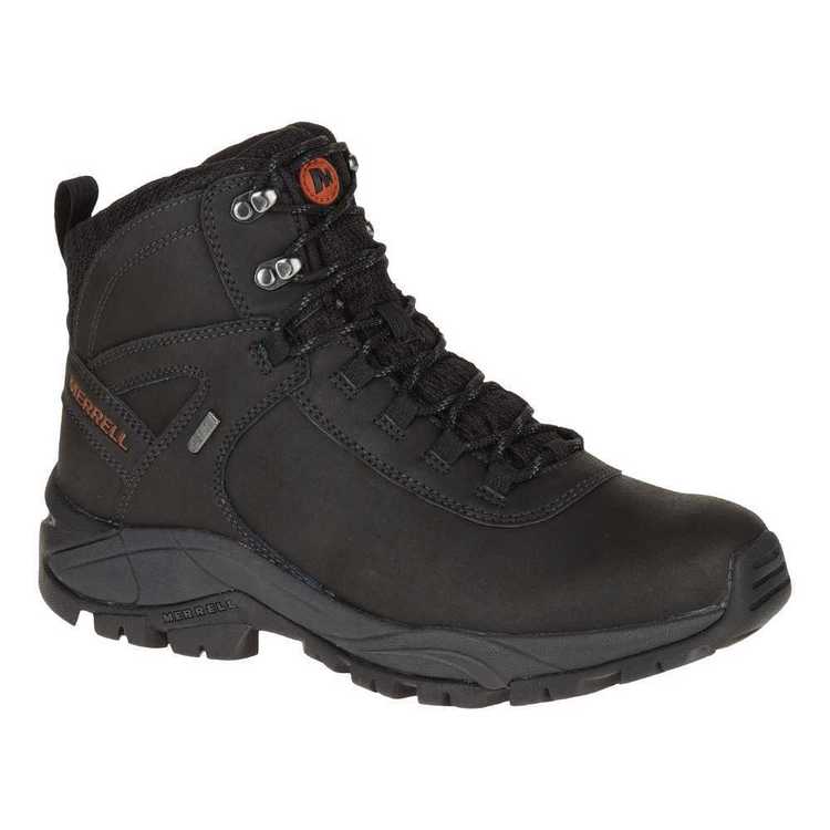 Merrell Men's Vego Waterproof Mid Hiking Boots Black