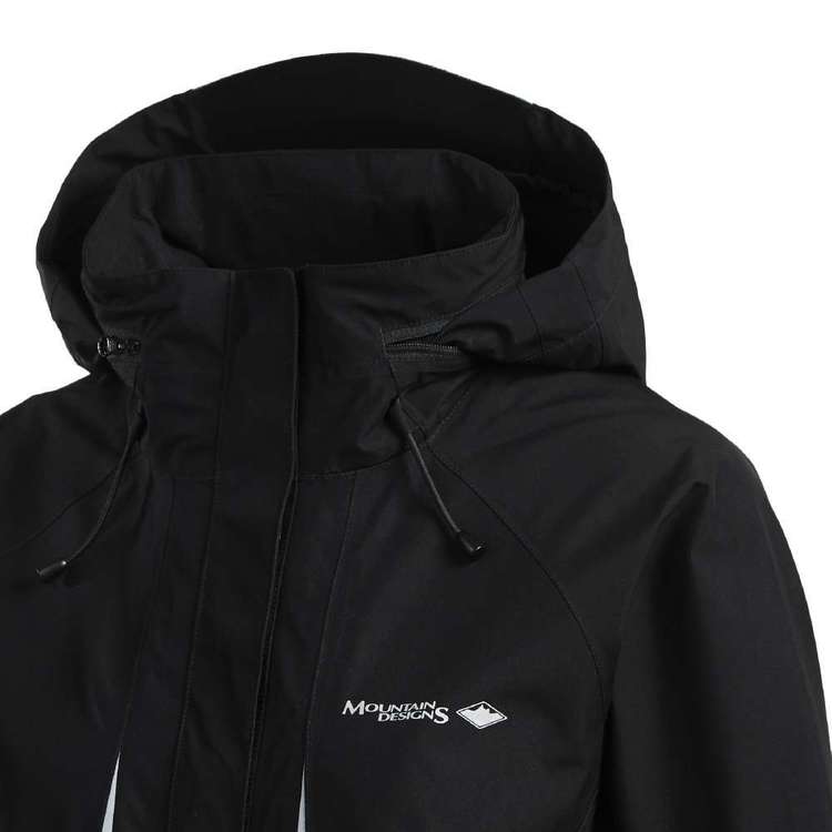 Mountain Designs Women's Cumulus GORE-TEX Rain Jacket Black