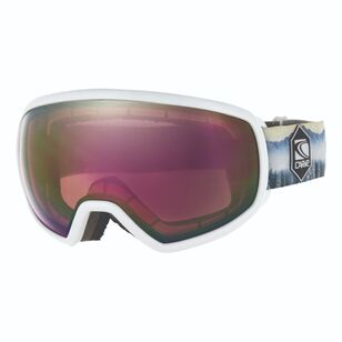 Carve Shoots Low Light Goggle Adult White & Pink One Size Fits Most