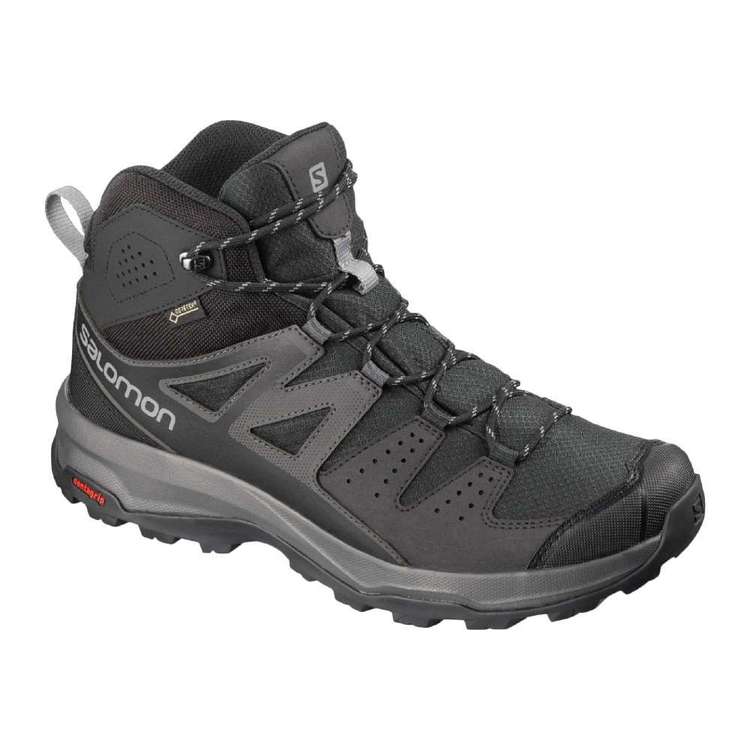 Salomon Men's X Radiant GTX Mid Hiking Boots Phantom & Magnet 8.5