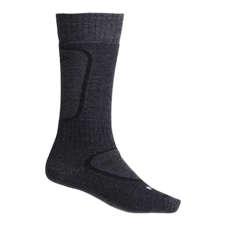 Mountain Designs Adults' Unisex Trekking Plus Merino Socks Charcoal & Grey