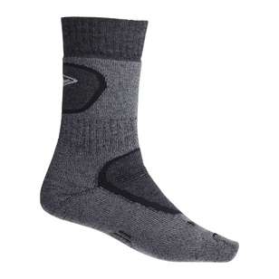 Mountain Designs Adults' Unisex Trekking Merino Socks Grey & Charcoal