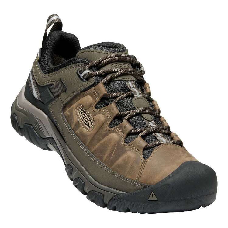 Keen Men's Targhee III Waterproof Low Hiking Shoes Bungee Cord & Black