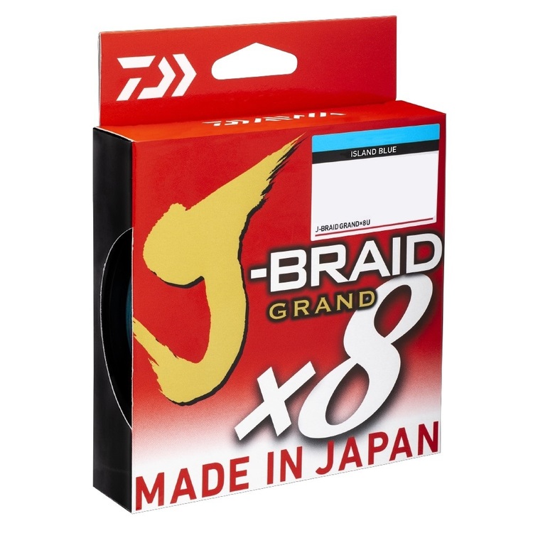 Daiwa J-Braid Grand X8 150 Yard Braid Line Blue